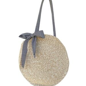 Fifth & Luxe Stylish Tan and Black Women's Bag/purse bow